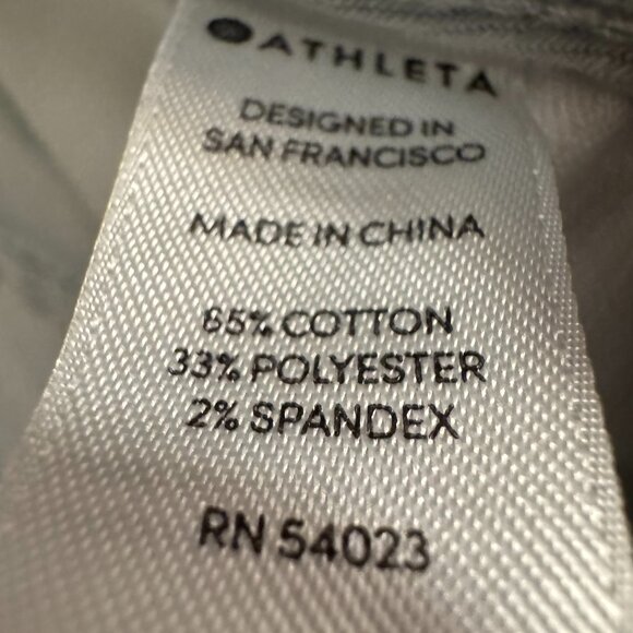 Athleta Sculptek light blue light weight stretch jeans - Picture 5 of 6